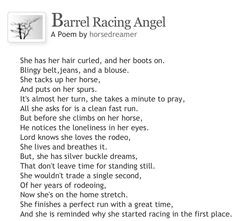 Barrel Racing Poems Quotes Pic #17