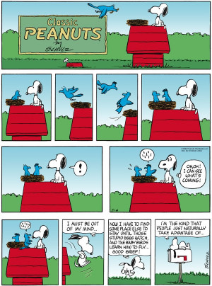 Snoopy Quotes About School Snoopy of peanuts by charles schulz appears ...