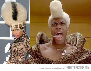 funny Nicki Minaj look alike