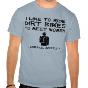 Meet Women Dirt Bike Motocross Funny Shirt Humor from Zazzle.com