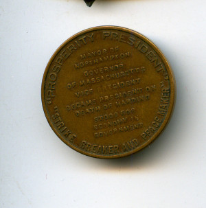 Details about Calvin Coolidge 30th Prosperity Strikebreaker medal
