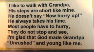 Nice grandpa poem