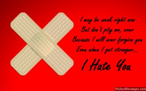 hate you messages for bullies: Messages for a mean bully