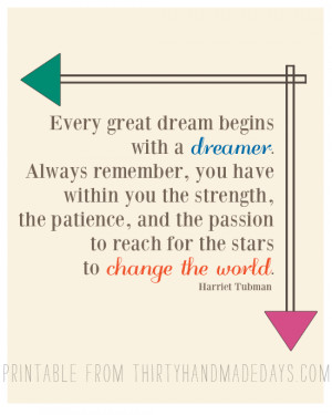 Dream Quote from 30daysblog