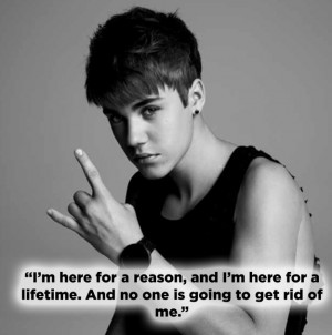 Her er flere ting Justin har sakt: