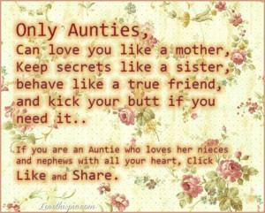 Only Aunt Quotes And Sayings
