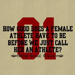 Female Athlete Quote Baseball Cap Color Khaki Height Width