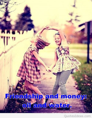 little girls friendship quote