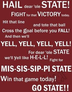 mississippi state school spirit