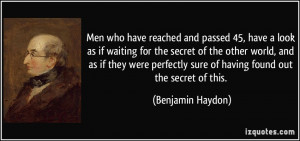 Benjamin Haydon Quotes