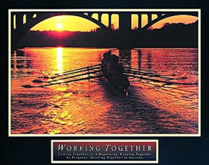Related Pictures teamwork rowers art work on my inspirational quotes