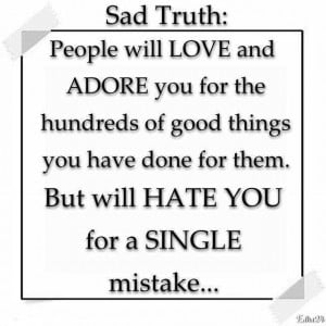 life truth sad truth about love quotes life truths quotes sad truth ...
