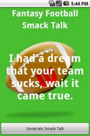fantasy-football-smack-talk-quotes-2011 Clinic