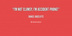 clumsy , Daniel Radcliffe , klumpig Leave a comment