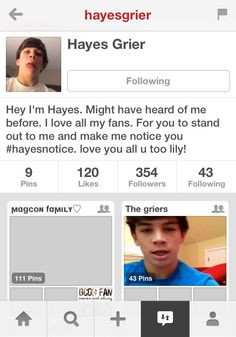 follow hayes hayes grier