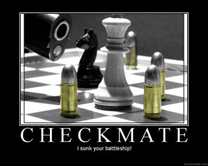 Kings and Queens are pieces on the board. Checkmate is when you’ve ...