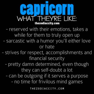Capricorn Zodiac Sign Quotes. QuotesGram