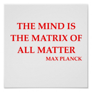 max planck quote poster