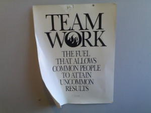 Quotes To Live By: Teamwork Means We Believe In Each Other - Teamwork ...