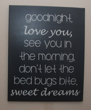 Sweetest Good Night Love Quotes ~ Good night, love you, see you in the ...