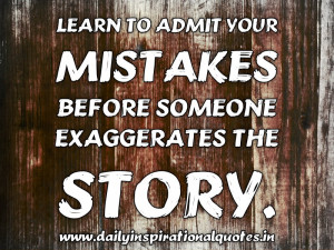 Inspirational Quotes For Learning From Mistakes ~ Inspirational Quotes ...