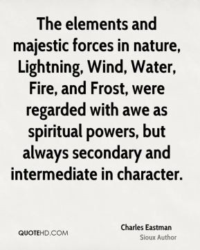 ... spiritual powers, but always secondary and intermediate in character