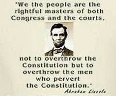 ... the men who pervert the Constitution.