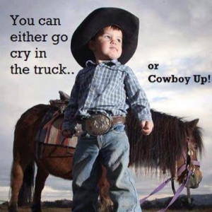 the cowboy way. too cute