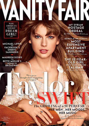 Taylor Swift Vanity Fair Quotes on Boyfriends and Tina Fey