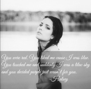 Halsey Quotes Singer