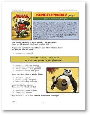 KUNG FU PANDA 2 (2011)***