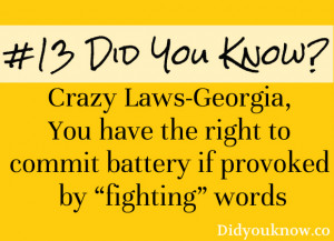 Crazy Laws Michigan