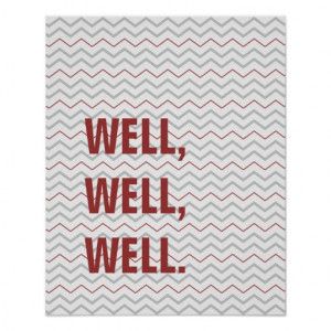 Custom Quote, Zigzag chevron background Print