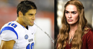 Cersei Lannister, on Jimmy Garoppolo