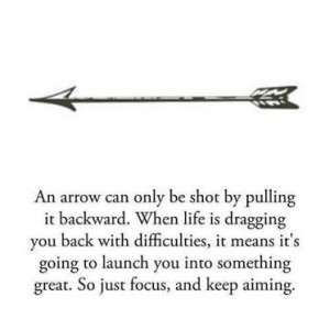 an arrow can only be shot by...