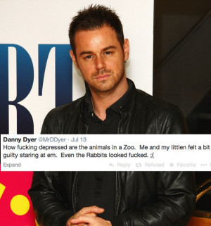 ... emotionally. | The 26 Most Brilliantly Danny Dyer Tweets Of All Time