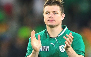Hard centre: Brian O'Driscoll has remained competitive against rugby's