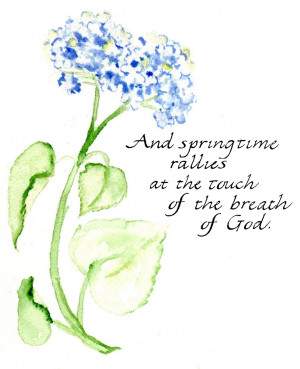 ... springtime quotes the image of god breathing warmth flowers and spring