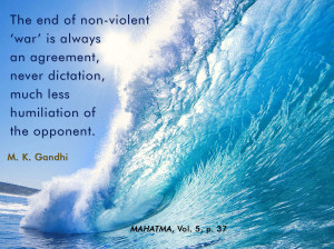 Mahatma Gandhi Quotes on War