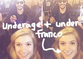 James Franco och 17 ringen p Instagram