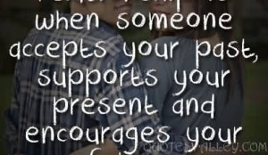 When you stop expecting people to be perfect you can like them for