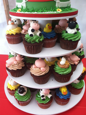 These are the birthday cake sayings farm cupcake Pictures