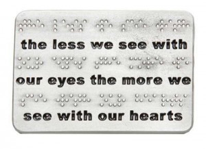 ... see with our eyes The more we see with our hearts. #quotes #optometry