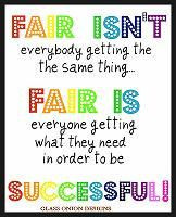fair isn t everybody getting the same thing fair is everyone getting ...