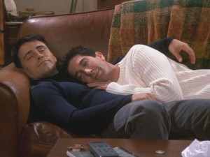 In modern society, two bros spooning just isn’t that big of a deal.
