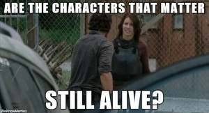 Rick’s main concern upon returning to the prison…