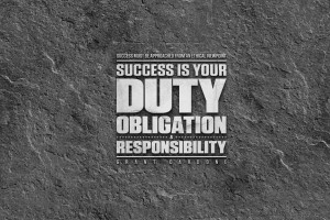 Success is Your Duty Screensaver