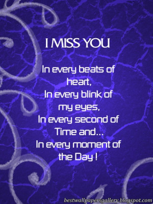 Miss you | I Miss you wallpapers | I miss you quotes
