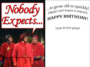 Theme: Hallmark's new line of Monty Python greeting cards ( images ...