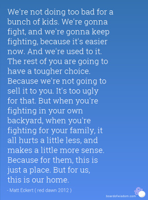 We must learn to remake peace.